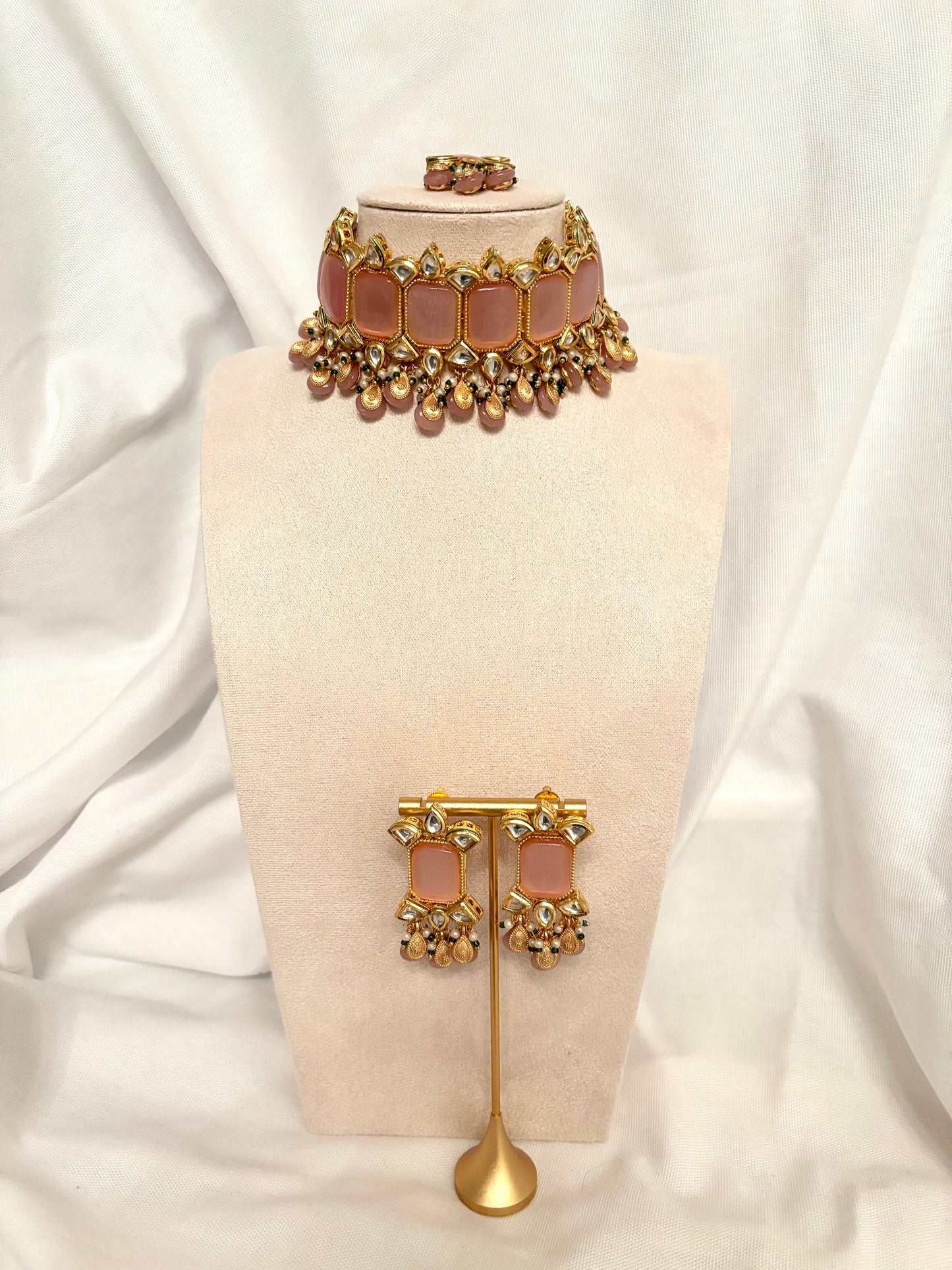 Pink Kundan Set | Kundan Collection
