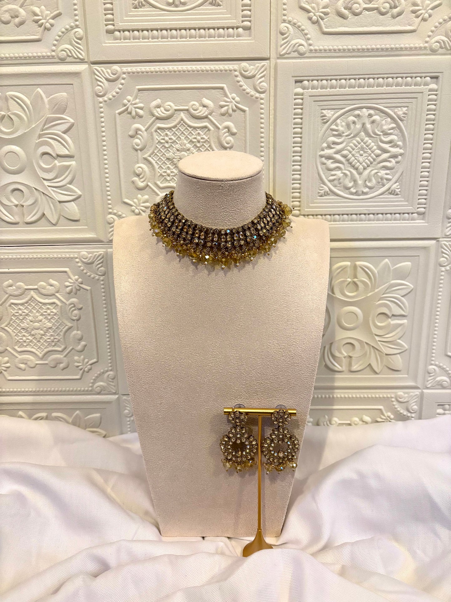 Bronze Kundan Set | Kundan Collection