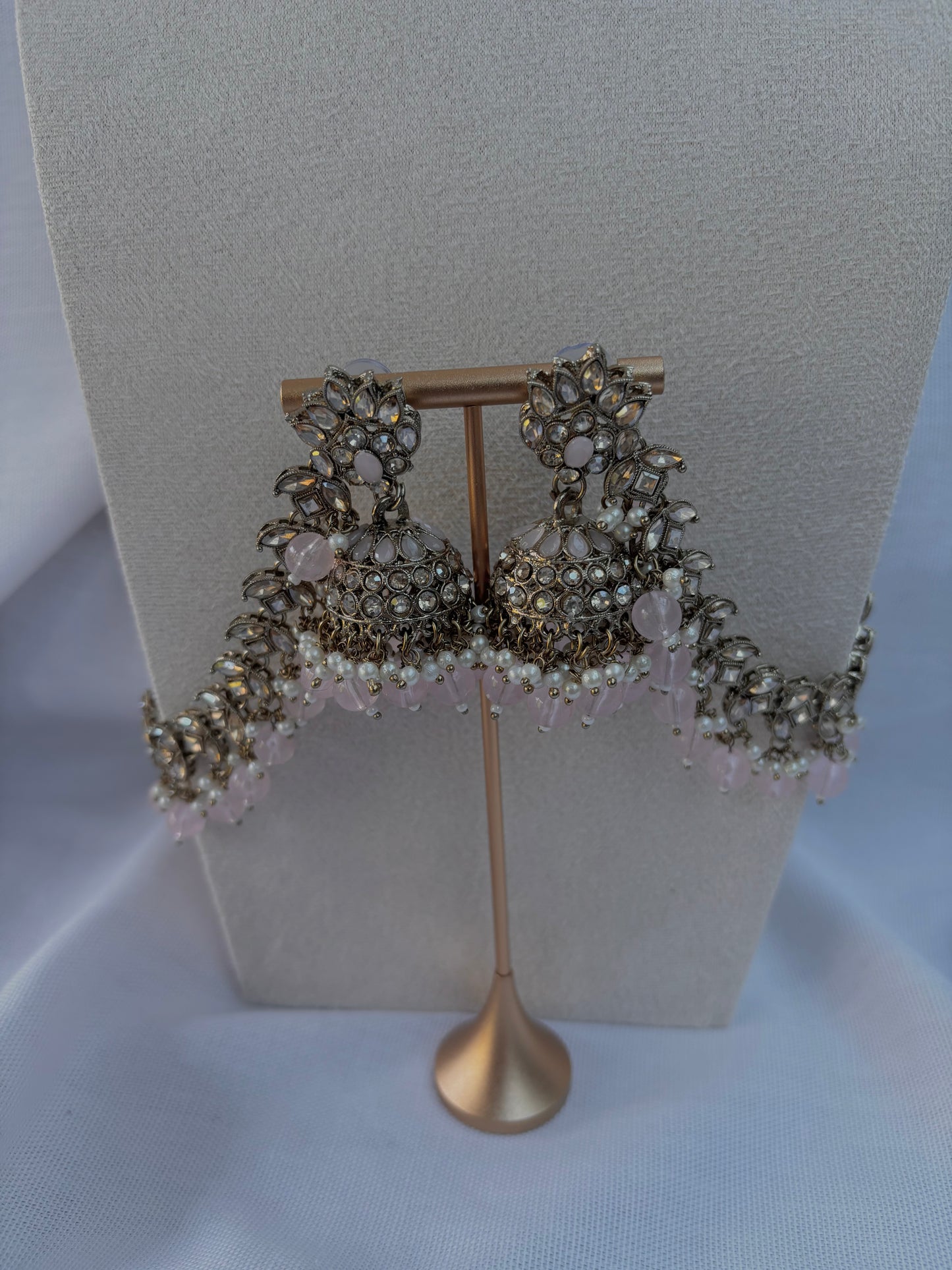 Light Pink Kundan Set | Kundan Collection