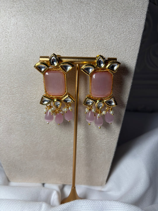 Pink Kundan Set | Kundan Collection