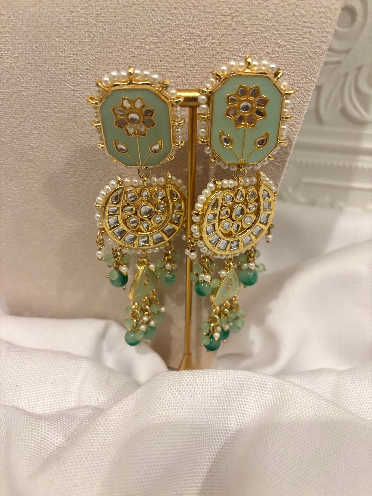 Mint Meenakari Choker Set | Meenakari Collection