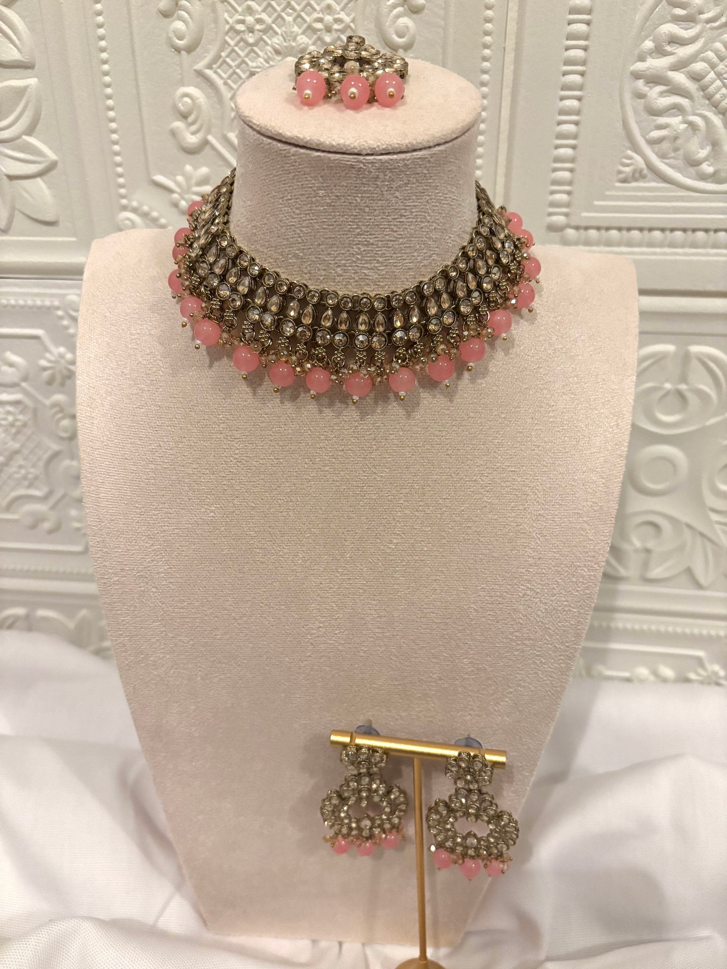 Pink Kundan Set | Kundan Collection