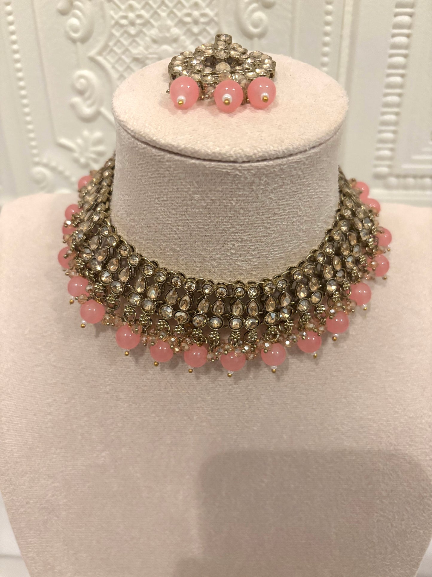Pink Kundan Set | Kundan Collection