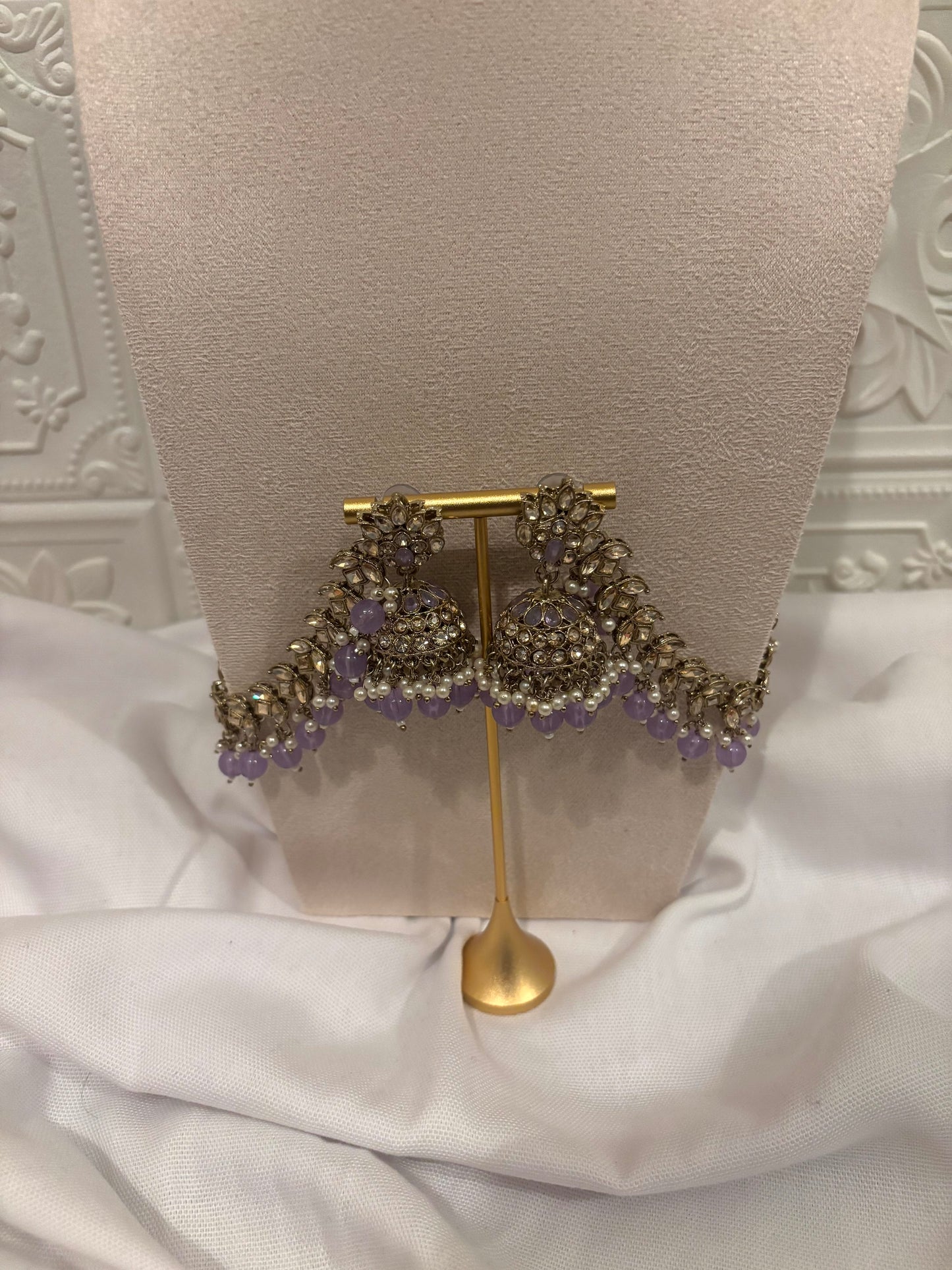 Purple Kundan Set | Kundan Collection