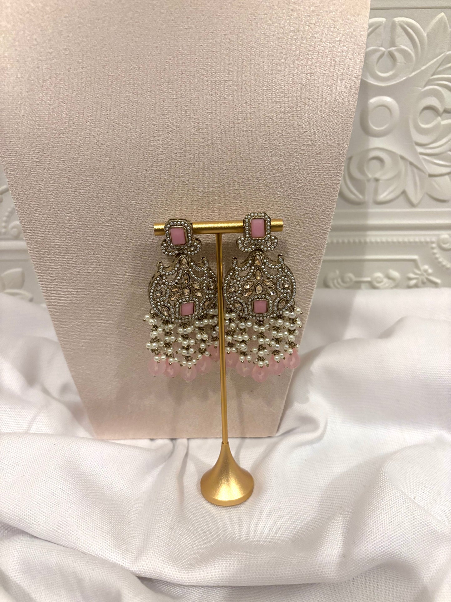 Pink Choker Set | Pearl Collection