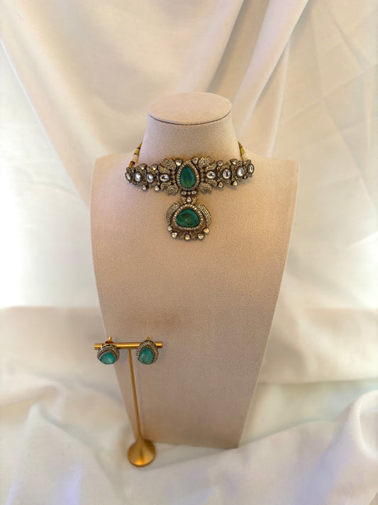 Mint Kundan Set | Kundan Collection