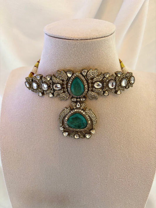 Mint Kundan Set | Kundan Collection