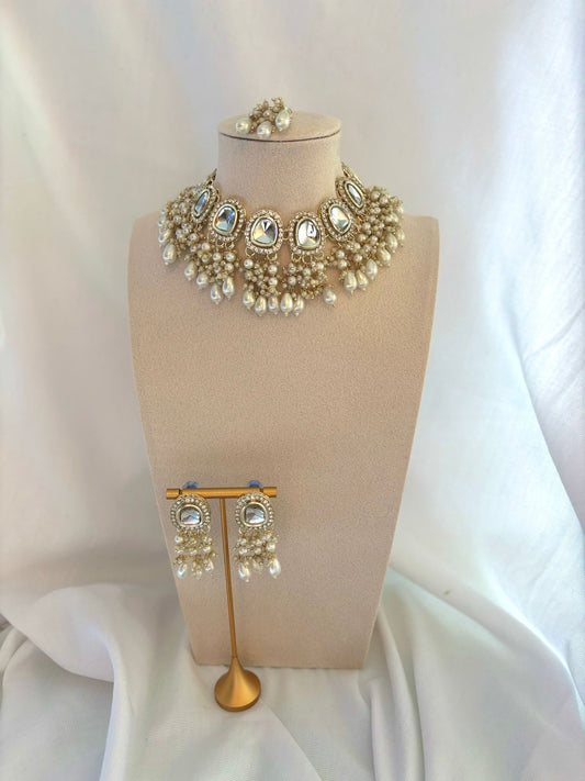Gold Kundan Necklace Set | Kundan Collection