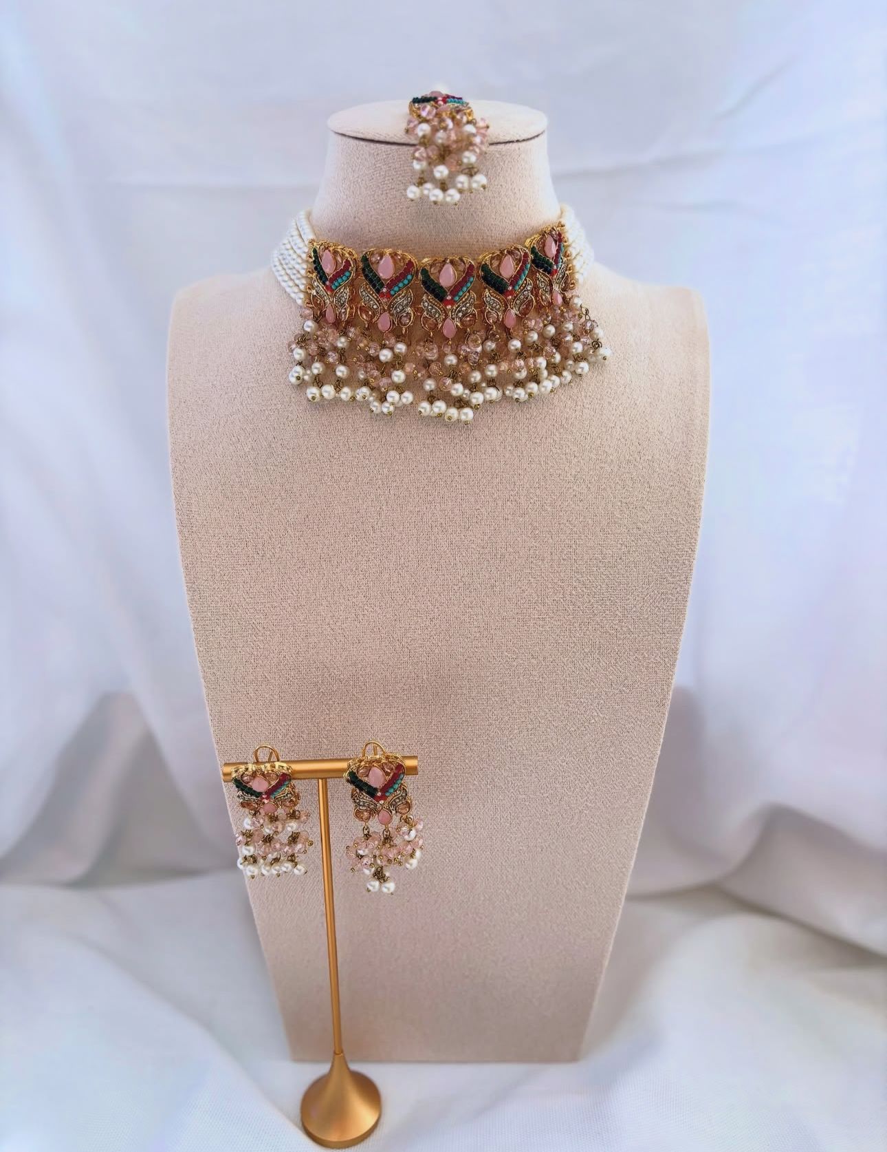Multi Pearl Choker Set | Pearl Collection